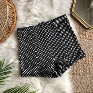 Coincidence and Chance High-waisted Dot Shorts